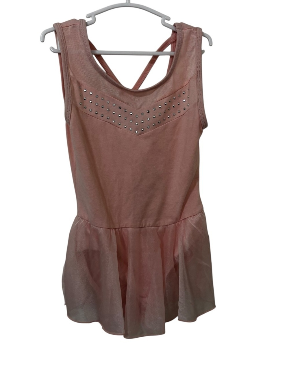 3/$15 Cat & Jack kids girls Blush pink ballerina tutu dress with built in briefs